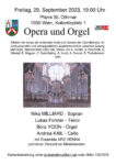 Opera und Orgel