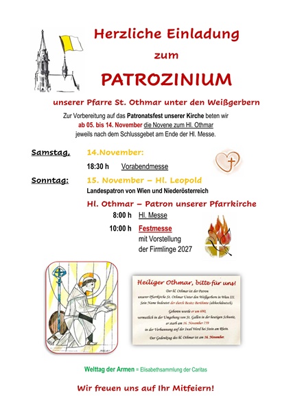 Patrozinium 2026